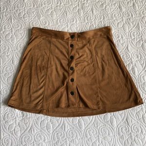 American Eagle Corduroy Button Up Skirt